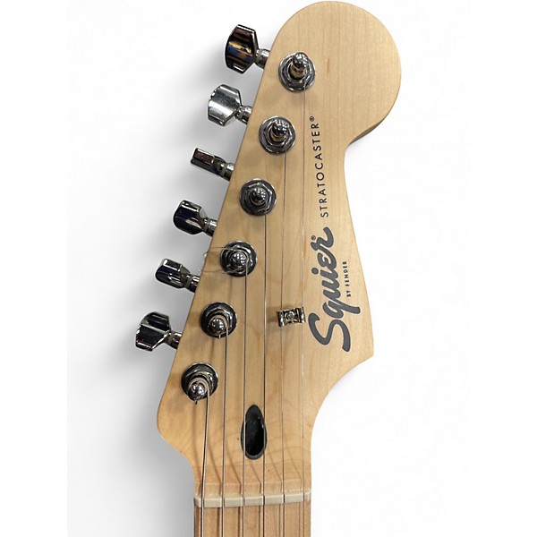 Used Squier Affinity Stratocaster White Solid Body Electric Guitar