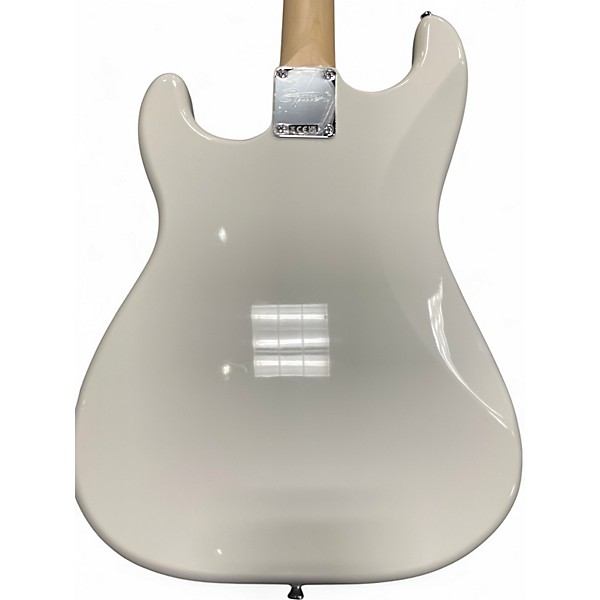 Used Squier Affinity Stratocaster White Solid Body Electric Guitar