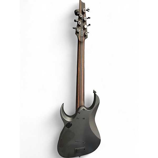 Used Ibanez RGA71AL Axion Label 7 String aurora burst Solid Body Electric Guitar