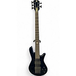 Used Spector Legend 5 Classic Black Electric Bass Guitar