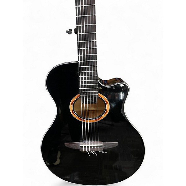 Used Yamaha NTX700 BLACK Classical Acoustic Electric Guitar