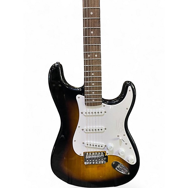 Used Squier Bullet Stratocaster 2 Tone Sunburst Solid Body Electric Guitar