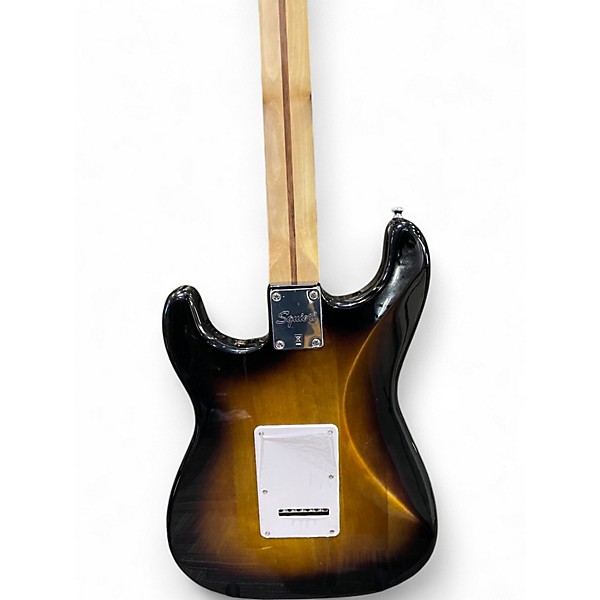 Used Squier Bullet Stratocaster 2 Tone Sunburst Solid Body Electric Guitar