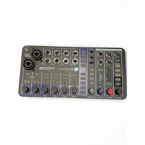 Used Zoom livetrak L6 MultiTrack Recorder