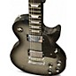 Used 2010 Gibson Les Paul Studio Black and Silver Solid Body Electric Guitar