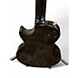 Used 2010 Gibson Les Paul Studio Black and Silver Solid Body Electric Guitar
