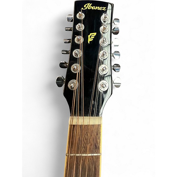 Used Ibanez PF1512 Natural 12 String Acoustic Guitar