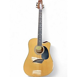 Used Kona K2 Natural Acoustic Electric Guitar