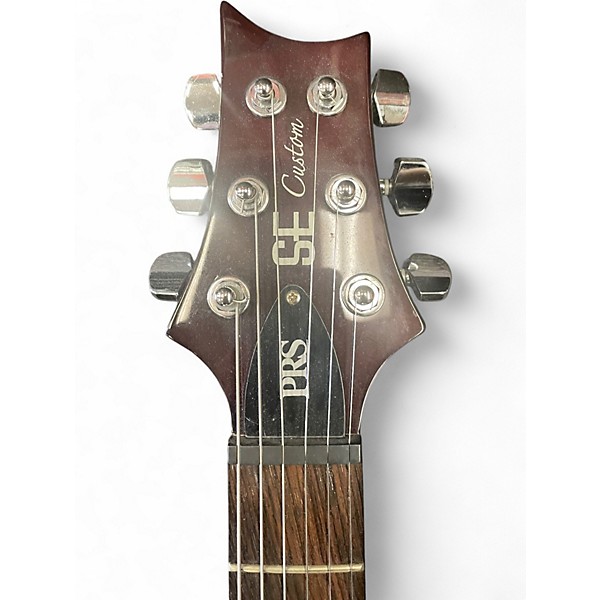 Used PRS SE Custom 24 Trans Brown Solid Body Electric Guitar