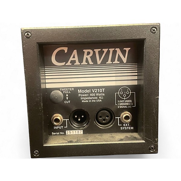 Used Carvin V210T 2X10 Bass Cabinet