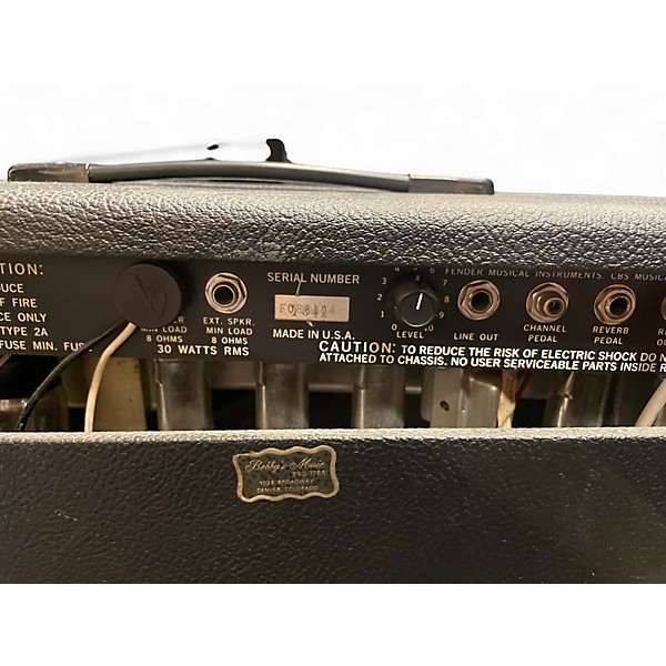 Vintage 1980s Fender 30 30W Tube Guitar Combo Amp