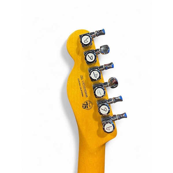 Used Fender American Ultra Luxe Telecaster 2 Color Sunburst Solid Body Electric Guitar
