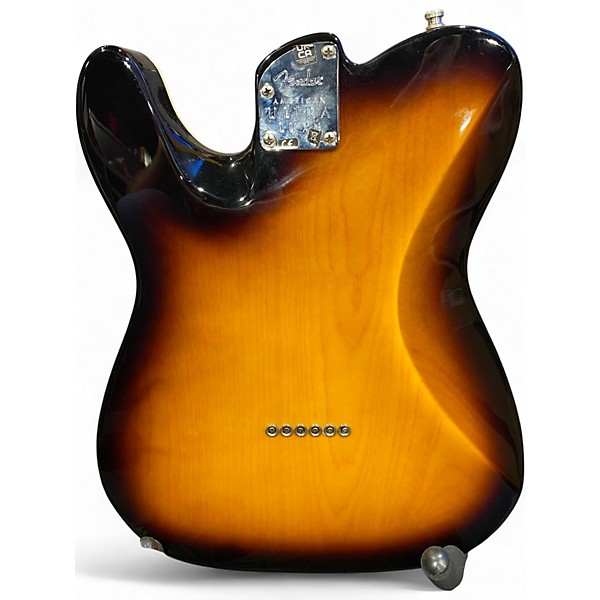 Used Fender American Ultra Luxe Telecaster 2 Color Sunburst Solid Body Electric Guitar