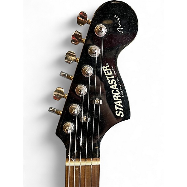 Used Squier STARCASTER Flat Black Solid Body Electric Guitar