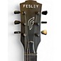 Used Fesley FLP350 Satin Black Solid Body Electric Guitar