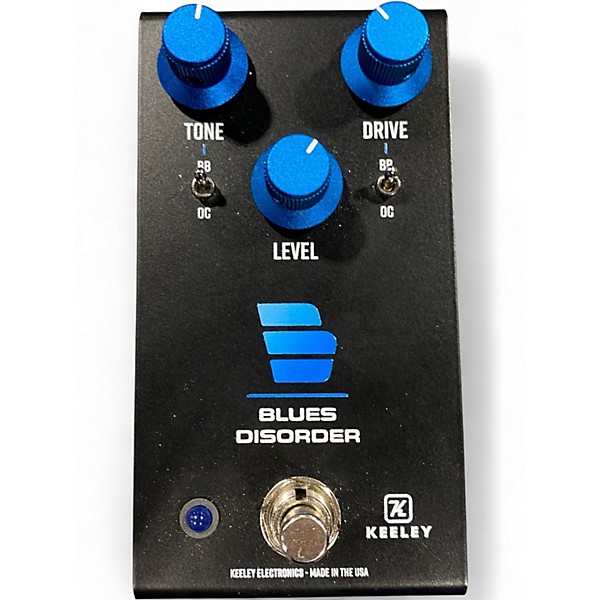 Used Keeley Blues Disorder Effect Pedal