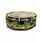 Used Ludwig 14X3.5 Carl Palmer Snare Green Drum