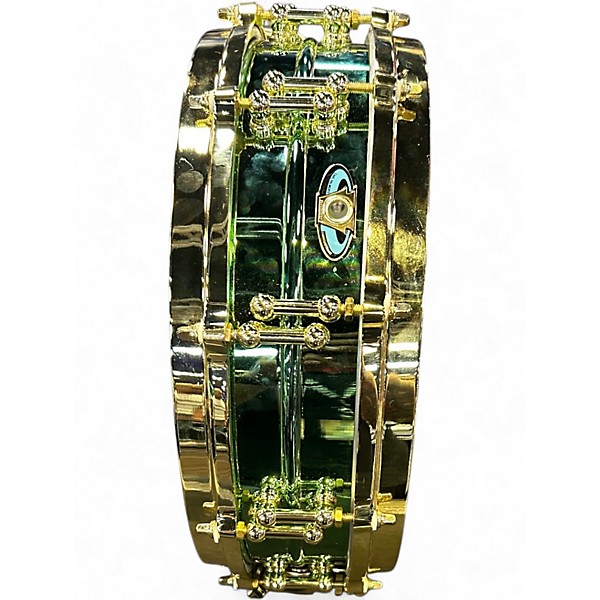 Used Ludwig 14X3.5 Carl Palmer Snare Green Drum