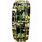 Used Ludwig 14X3.5 Carl Palmer Snare Green Drum