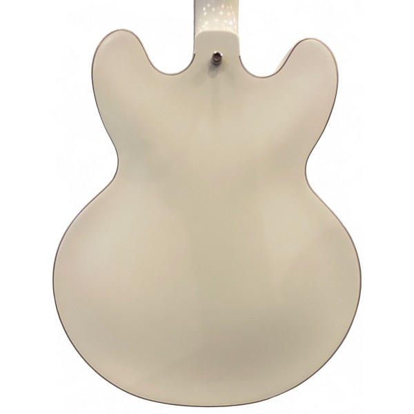 Used Epiphone 1959 Reissue ES-355 White Hollow Body Electric Guitar