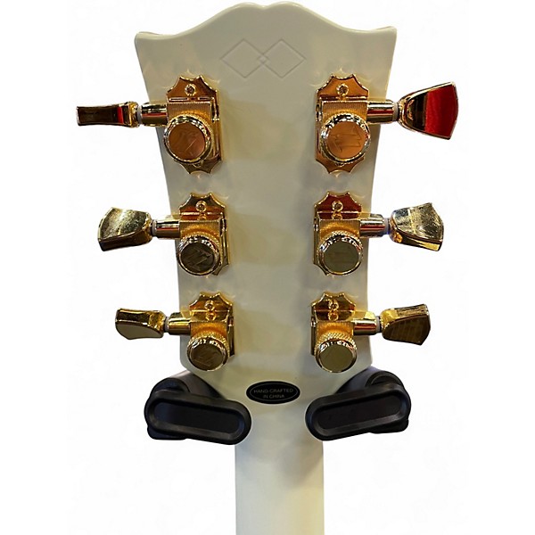 Used Epiphone 1959 Reissue ES-355 White Hollow Body Electric Guitar