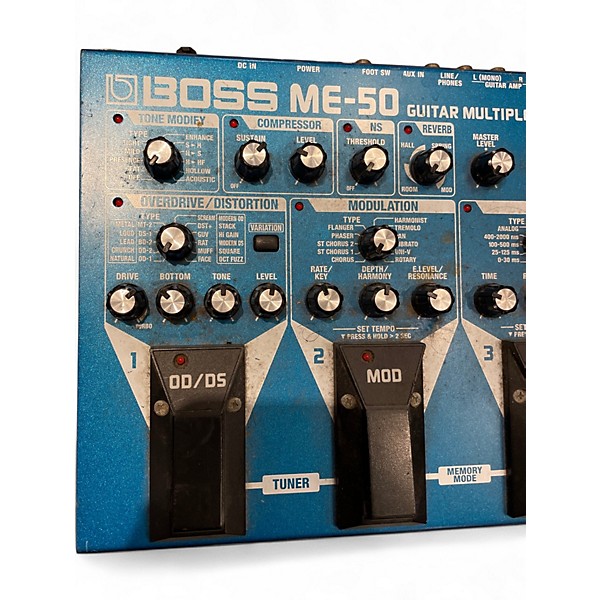 Used BOSS ME50 Guitar Multi Effect Processor
