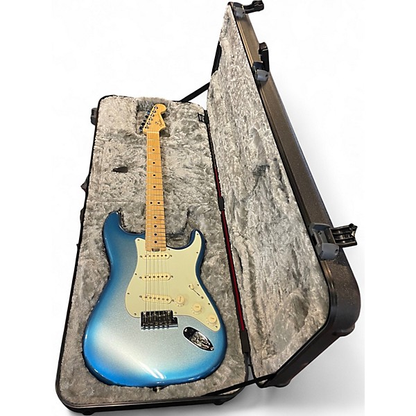 Used Fender American Elite Stratocaster SKY BURST METALLIC Solid Body Electric Guitar