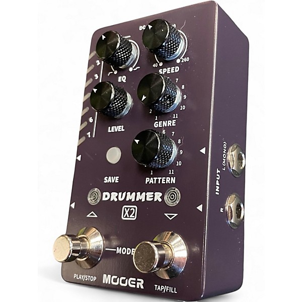 Used Mooer drummer x2 Pedal