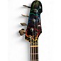 Used ESP LTD Surveyor 4 RAINBOW CRACKLE Electric Bass Guitar