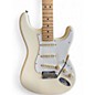 Used Fender American Standard Stratocaster Olympic White Solid Body Electric Guitar