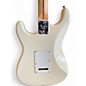 Used Fender American Standard Stratocaster Olympic White Solid Body Electric Guitar