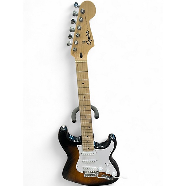 Used Squier Sonic stratocaster 2 Color Sunburst Solid Body Electric Guitar
