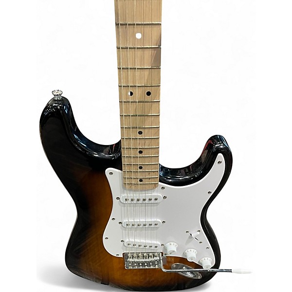Used Squier Sonic stratocaster 2 Color Sunburst Solid Body Electric Guitar