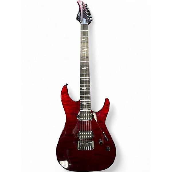 Used Schecter Guitar Research REAPER-6 ELITE BLOOD BURST Solid Body Electric Guitar