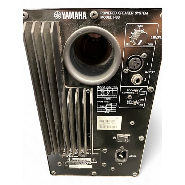 Used Yamaha HS8 Pair Powered Monitor