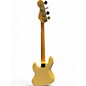 Used Squier Jazz Bass White Electric Bass Guitar