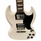 Used Epiphone Inspired by Gibson SG White Solid Body Electric Guitar