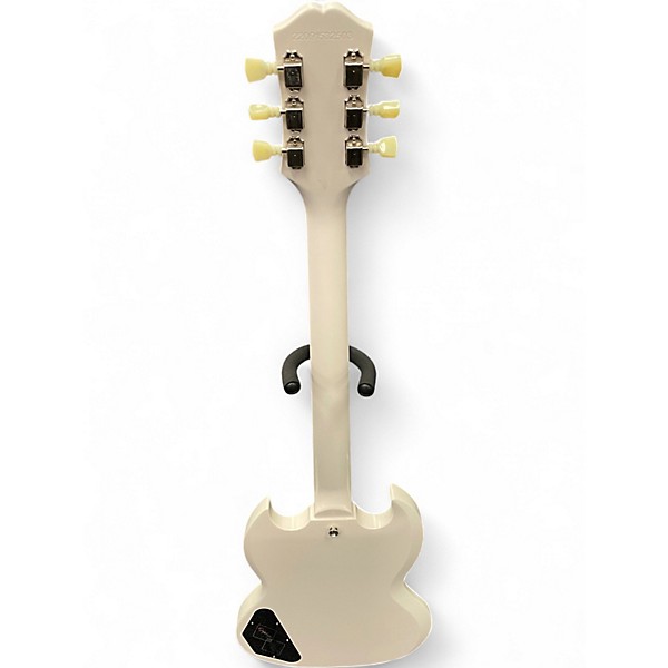 Used Epiphone Inspired by Gibson SG White Solid Body Electric Guitar