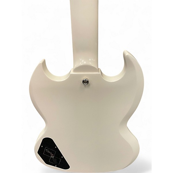 Used Epiphone Inspired by Gibson SG White Solid Body Electric Guitar