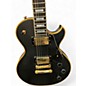 Used Schecter Guitar Research Solo II Custom Flat Black Solid Body Electric Guitar