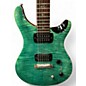 Used PRS SE Turquoise Solid Body Electric Guitar