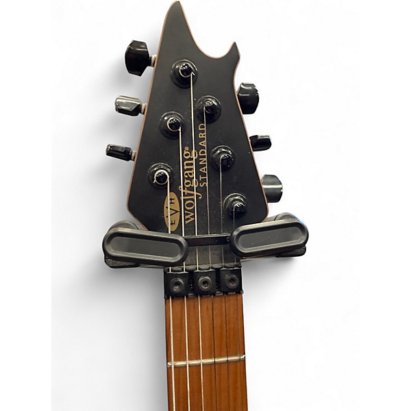 Used EVH Wolfgang Standard Bomber Black Solid Body Electric Guitar