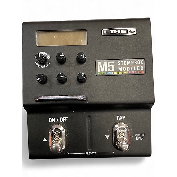 Used Line 6 M5 Stompbox Modeler Effect Processor