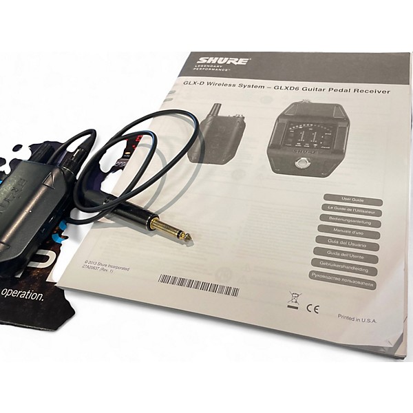 Used Shure glxd6z2 Wireless System