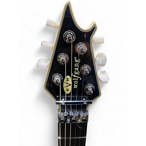 Used EVH Wolfgang USA Antique Ivory Solid Body Electric Guitar