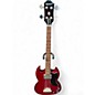 Used Epiphone EB-0 Cherry Electric Bass Guitar thumbnail