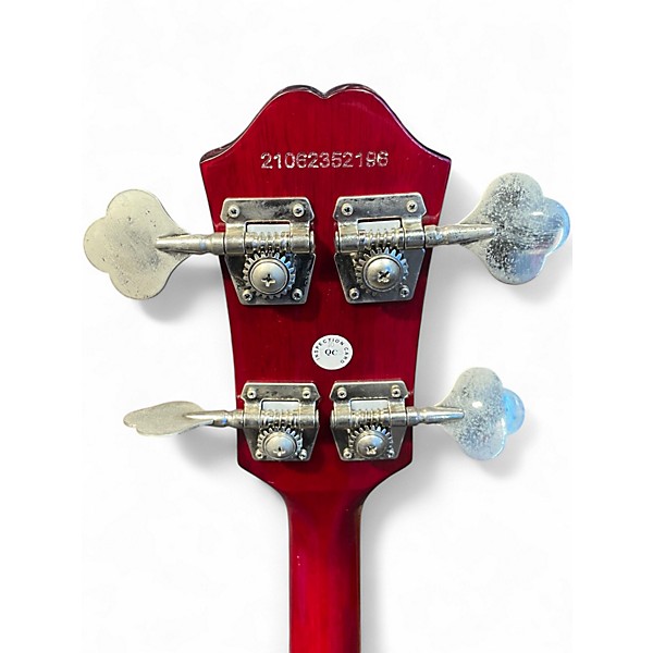 Used Epiphone EB-0 Cherry Electric Bass Guitar