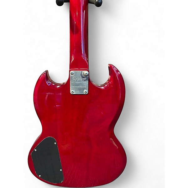 Used Epiphone EB-0 Cherry Electric Bass Guitar