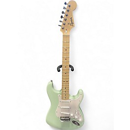 Used Squier Bullet Stratocaster Seafoam Green Solid Body Electric Guitar