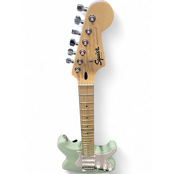 Used Squier Bullet Stratocaster Seafoam Green Solid Body Electric Guitar